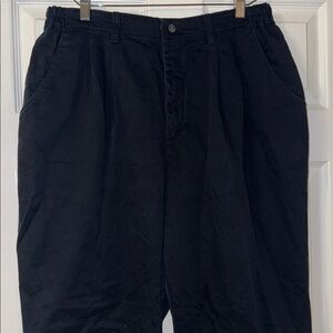 Vintage Lee Black Casual Denim Pants with Stretch band